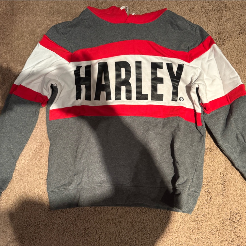 Harley Davidson Retro Hoodie LARGE